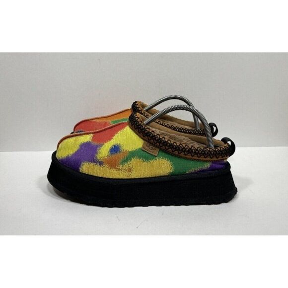 UGG Tazz Pridepop Platform Slippers Women's Size 10 Shoes 1144231 - Picture 3 of 8